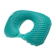 thumbnail image 3 of Almohada de viaje en forma de U, cómoda, plegable, ultraligera, portátil, almohada para el cuello, inflable automática para llevar en la oficina y Azul eléctrico, 3 of 8