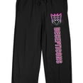 thumbnail image 2 of Transformers Decepticons Emblem Adult Black Sleep Pajama Pants-Large, 2 of 5