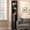 Black, variant on Corner Shelf with Cabinet, 74.8" Tall Corner Cabinet with Door, 5-Tier Narrow Bookshelf with Adjustable Shelves, Display Cabinets for Living Room, Bathroom, Dining Room, Small Space