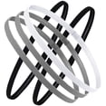 thumbnail image 3 of 5Pcs Girls Sweat Headbands Daily Use Workout Sweatbands Elastic Yoga Sweatbands Yoga Accessory, 3 of 8