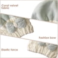 thumbnail image 3 of Paquete de 2 gorros de microfibra para secar el cabello, toalla para secar el cabello, envoltura de toalla para el cabello súper absorbente, 3 of 5