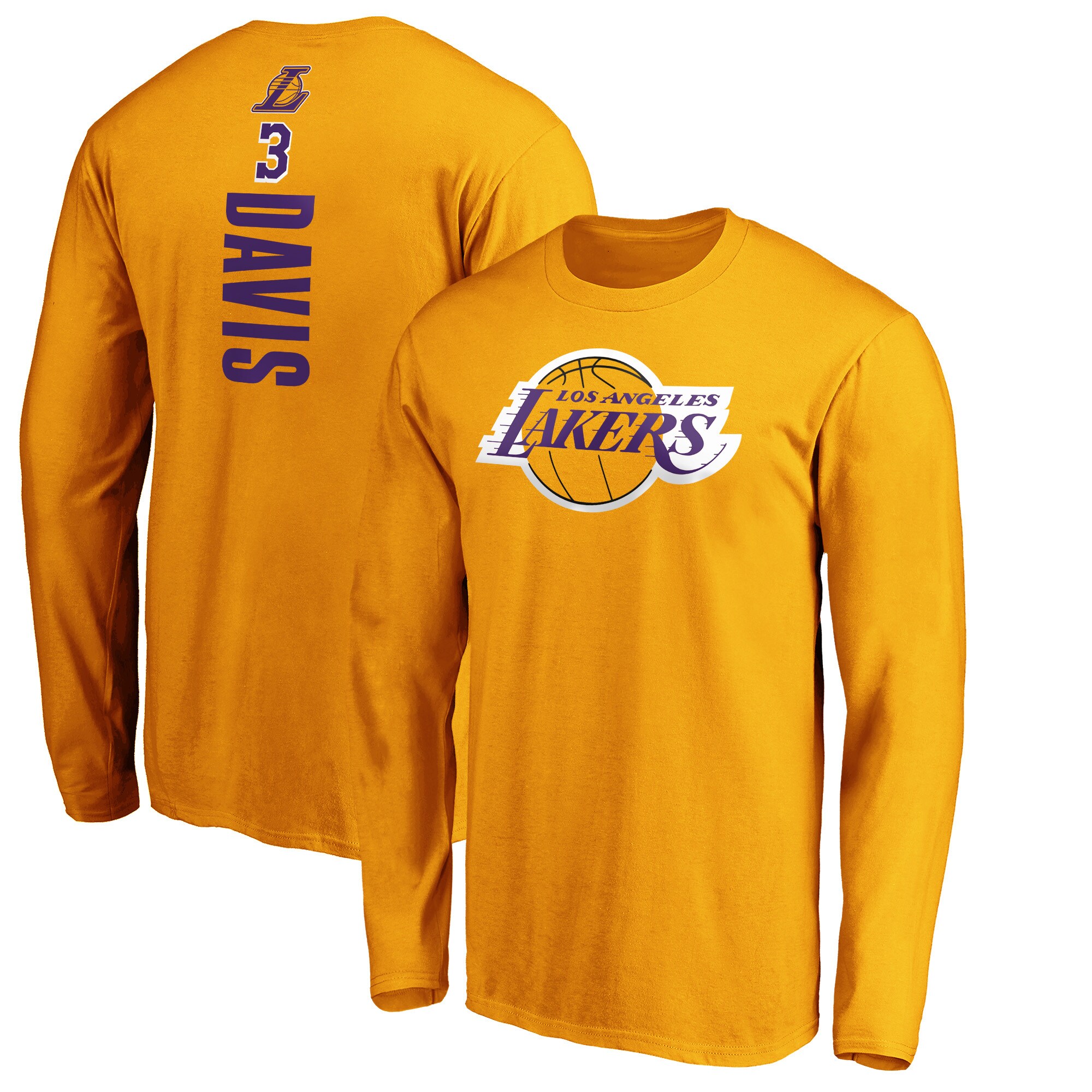 Anthony Davis Los Angeles Lakers Fanatics Branded Team ...
