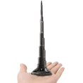 thumbnail image 4 of Alloy Miniature Dubai Tower Model Arts Craft Office Home Desktop Decor Burj Khalifa Tower Model Collectable Supplies Craft Collection, 4 of 8