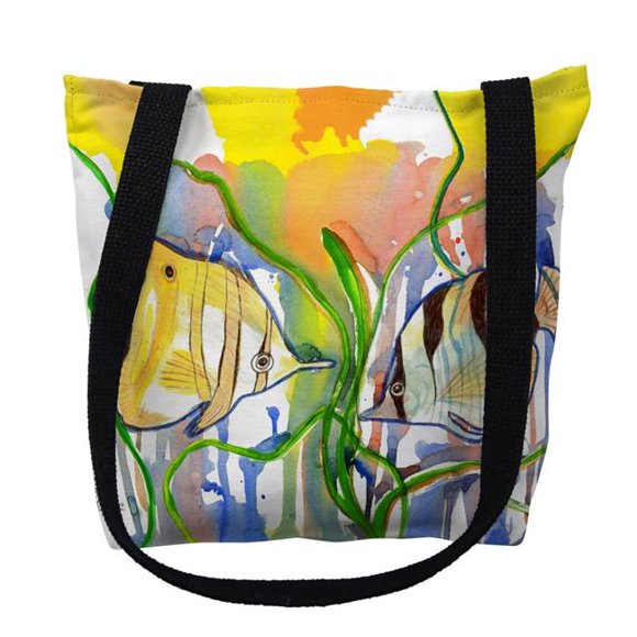 Betsy Drake TY305S Sac Fourre-Tout Petit Ange Poisson 13 x 13 Po