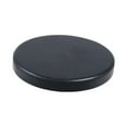 thumbnail image 2 of Taburete accesorio redondo Gloria negro asiento fácil de limpiar, 2 of 9