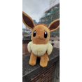 thumbnail image 2 of Muñecos de peluche originales de anime japonés Pokémon de 60 cm de tamaño grande, Eevee sentado, regalos de cumpleaños para niños, 2 of 5