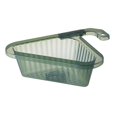

Riapawel Home Kitchen Triangular Sink Drain Filter Basket Shelf Storage Rack Sponge Holde