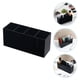 thumbnail image 2 of Porta brochas de maquillaje de acrílico con 4 compartimentos, organizador de lápices para escritorio, vaso para tocador, organizador de brochas de maquillaje para encimera de baño., 2 of 5