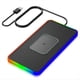 thumbnail image 1 of Cargador Inalámbrico de Silicona RGB para Coche, con Luz Ambiental, para Teléfono Móvil., 1 of 5
