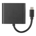 thumbnail image 2 of Estaciones de acoplamiento 3 en 1 Hub TypeC a HDMI Adaptador convertidor USB Unidad gratuita, 2 of 8