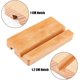 thumbnail image 3 of 1 soporte rectangular de madera para teléfono móvil de 5,55 x 3,15 x 0,79 pulgadas, soporte de escritorio para teléfono móvil, soporte universal de madera para teléfono inteligente., 3 of 9