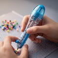 thumbnail image 4 of 2.6mm Bead Pen, Blue Fuse Beads Dispenser for Holiday Home DIY Decor, Creative Arts and Crafts Tool with Storage Case, Easy-to-Use Bead Organizer for Adults, Stress Relief Fun Activity Gift, 4 of 6