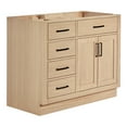 thumbnail image 4 of Ariel Hepburn 42 Inch Single Sink Base Cabinet In Oak, 4 of 10