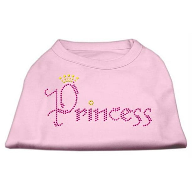 Chemises Princesse en Strass Rose Clair XS (8)