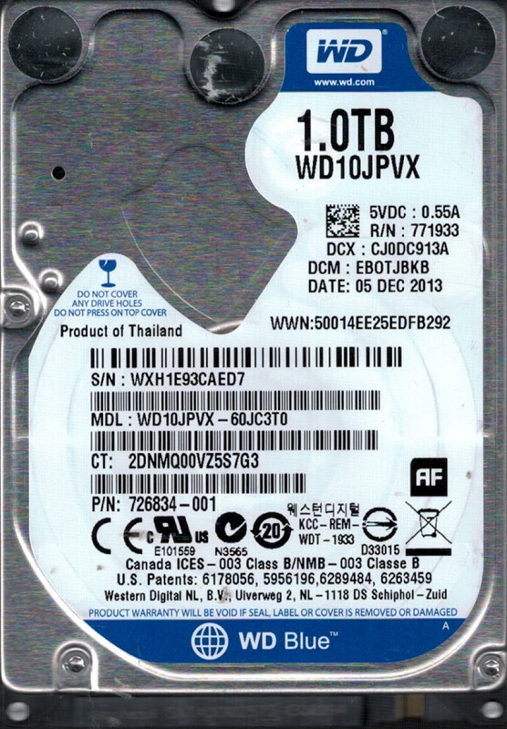 Wd10jpvx 60jc3t0 Dcm Ebotjbkb Wxh1e Western Digital 1tb Walmart Com Wd10jpvx 60jc3t0 Dcm Ebotjbkb Wxh1e Western Digital 1tb Walmart Com