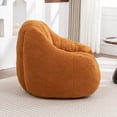 thumbnail image 6 of GARITIN Oversized Bean Bag Chair, Teddy Faux Fur Memory Foam, 37.4inx33.9inx32.3in, Yellow, 6 of 11