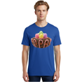 thumbnail image 2 of Candy-Cane-Nest+Easter-Eggs Mens Graphic Tee, 100% Cotton, Casual Summer Wear BAA250, 2 of 2