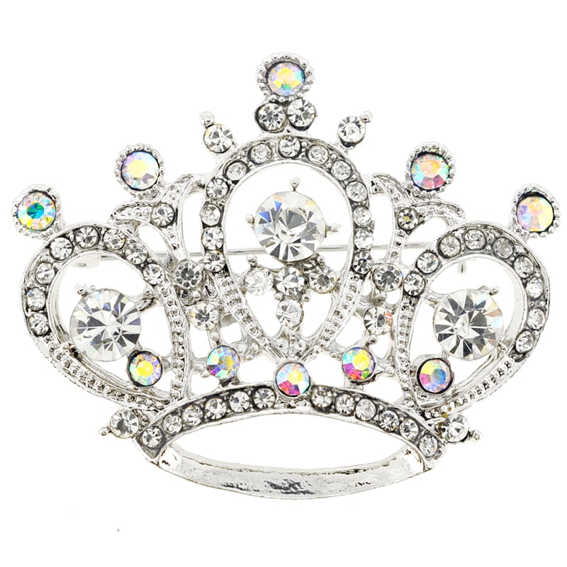 Fantasyard Golden Pearl Crown Pin Brooch