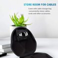 thumbnail image 4 of Samyerlen Estuche Inteligente Para Auriculares Airpods Max Con Función De Modo De Suspensión Bolsa Protectora De Viaje De Carcasa Rígida Con Almacenamiento De Cables Accesorios De Almacenamiento De Di, 4 of 5