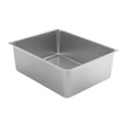 thumbnail image 4 of Caja de arena para gatos Acero inoxidable, tapa abierta, sin palos fáciles y sólidas a prueba de metal resistentes a prueba de chapoteo para conejos 50x35x10cm, 4 of 8