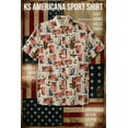 thumbnail image 2 of KingSize Men's Big & Tall Short Sleeve American Sport Shirt, 2 of 3