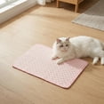 thumbnail image 5 of Dog Cooling Mat,Kennel Ice Silk Portable & Washable Summer Pet Self Custom Cooling Bed Blanket Crate Sleep Mat for Kittens & Small Dogs, Perfect for Crates, Beds & Sofas, 5 of 10