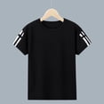thumbnail image 5 of Guluxicc 4 Pack Kids Boys Athletic Short Sleeve T-Shirt Crew Neck Mesh Breathable Tops Quick Dry Sports Running T-Shirts, 5 of 9