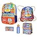 thumbnail image 3 of Blippi Backpack Safety First Kids School Travel Backpack 5 Pc Set With Lunch Box, Drawstring Bag, Water Bottle, and Pencil Case, 3 of 4