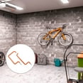 thumbnail image 3 of OUNONA 4 Pcs Hangers Bike Hook Apartment Bike Storage 20X12CM Orange, 3 of 8