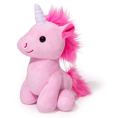 Plush Unicorn Stuffed Animal 7.5" - Pink
