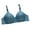 Green, variant on Womens Bras B/C Cup Lace Embroidery Back Hook Adjustable Straps Thin Breathable Comfortable Wire Free Bra Non Removable Full Coverage Gathering Anti Sag Everyday Underwear