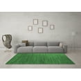 thumbnail image 3 of Ahgly Company Indoor Round Abstract Emerald Green Contemporary Area Rugs, 6' Round, 3 of 4