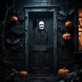 thumbnail image 4 of Halloween Hanging Decor Set 7.5" Lighted Porch Ornaments With Designs Outdoor Holiday Decorations For Doors, 4 of 6