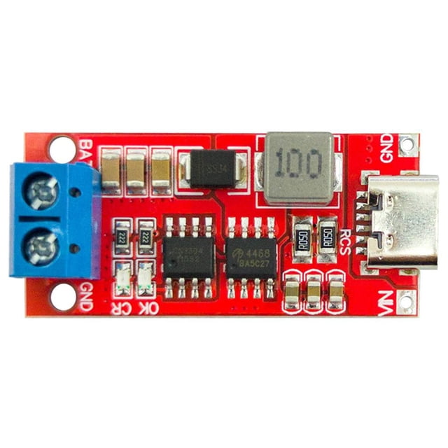 Módulo convertidor Step Up Boost Fuente de alimentación del módulo de cargador de iones de litio DC 3-6V(3S 1A)