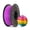 Rainbow No.4, variant on CaiLab PLA Silk Rainbow 3D Printer Filaments, 2.2 lbs, for Most FDM 3D Printers, Multicolor Candy Rainbow