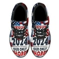 thumbnail image 2 of Jesus2024 Our Only Hope American flag Shoes Sneakers Black Size 8, 2 of 7