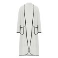 thumbnail image 4 of IROINNID Women's Mid-Long Trench coat Coat Solid Color Long Sleeve Loose Warm Coat Cardigan Winter Outerwear, White, 4 of 8