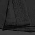 thumbnail image 5 of Men's Solid Color Short Sleeve Lapel Button Cardigan Shirt Top Casual Daily Business Casual Loose Fit Lightweight Breathable Modern Fashion Essential | AESTIVO,Black L, 5 of 9