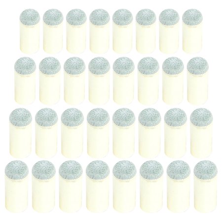 40pcs Cues Head Cover Billiards Pool Cue Tips Cue Tips Replacement Billiards Pool Cues Snooker for Home (9mm+10mm+12mm+13mm 10pc