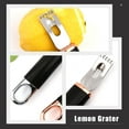 thumbnail image 3 of Multipurpose Zester and Slicer Tool - Stainless Steel Citrus Peeler and Grater for Kitchen Use, 3 of 6