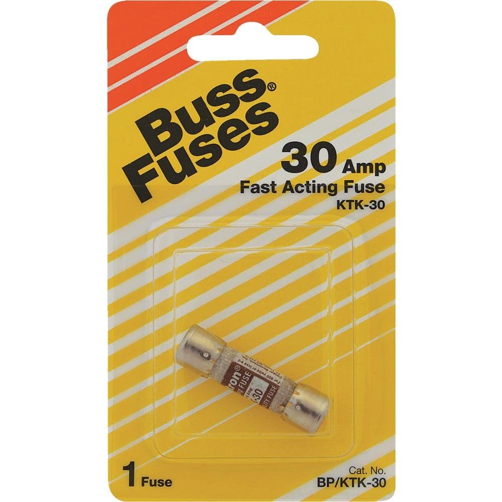 Bussmann KTK-1 1 Amp Limitron Fast Acting Supplementary Fuse Melamine Tube 600V
