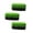 Green, variant on 3pcs Microfiber Auto Cares Sponges Soft Microfiber Applicators Scratch frees Applicator Prevents Soaking Through for Car