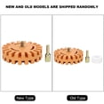 thumbnail image 3 of 4in Rubber Eraser Wheel Sticker Film Glue Remover Pneumatic Decal Paint Cleaner Disc 25mm Diameter, 3 of 5