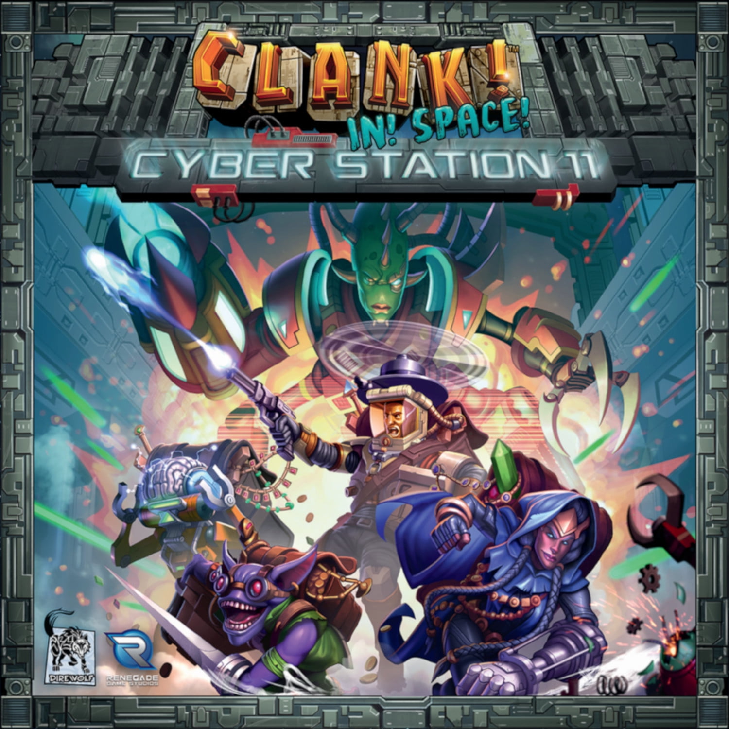 Renegade Game Studios Clank! in! Space! Cyber Station 11 Game - Walmart.com