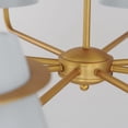 thumbnail image 2 of 25228LFGNAB Maxim Lighting Lucas - 8 Light Chandelier-8.25 Inches Tall and 47.75 Inches Wide, 2 of 5