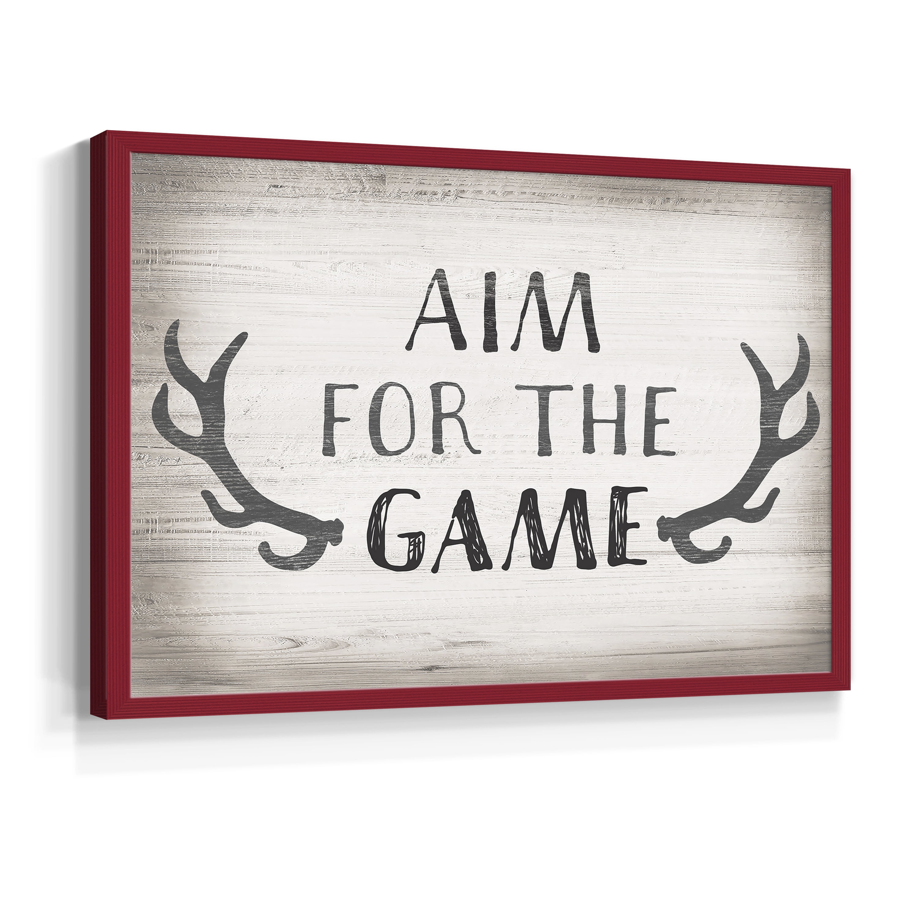 Aim Game by CAD Designs - Restickable Framed Giclée Print
