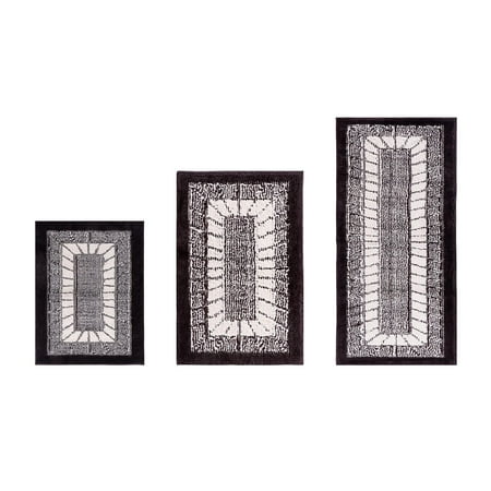 

Better Trends Better Trends Radiance Collection Polypropylene 3 Piece (18 x 30 | 27 x 45 | 20 x 60 ) Kitchen Rug in Brown