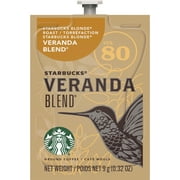 Lavazza, LAV48038, Starbucks Veranda Blend Coffee, 80 / Carton