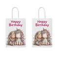 thumbnail image 4 of 20 Pack Birthday Gift Bags, Birthday Party Paper Bags with Handle, 21*15*8cm Princess Unicorn Theme Gift Bags for Presents,Kids, Party Favors, 4 of 7