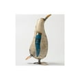 thumbnail image 2 of De Kulture Works handcrafted recycled iron penguin decorative collectible figurine showpiece beautify home office holiday décor| ideal for garden balcony terrace decoration, 4.5x7x13 (LWH) inches, 2 of 4